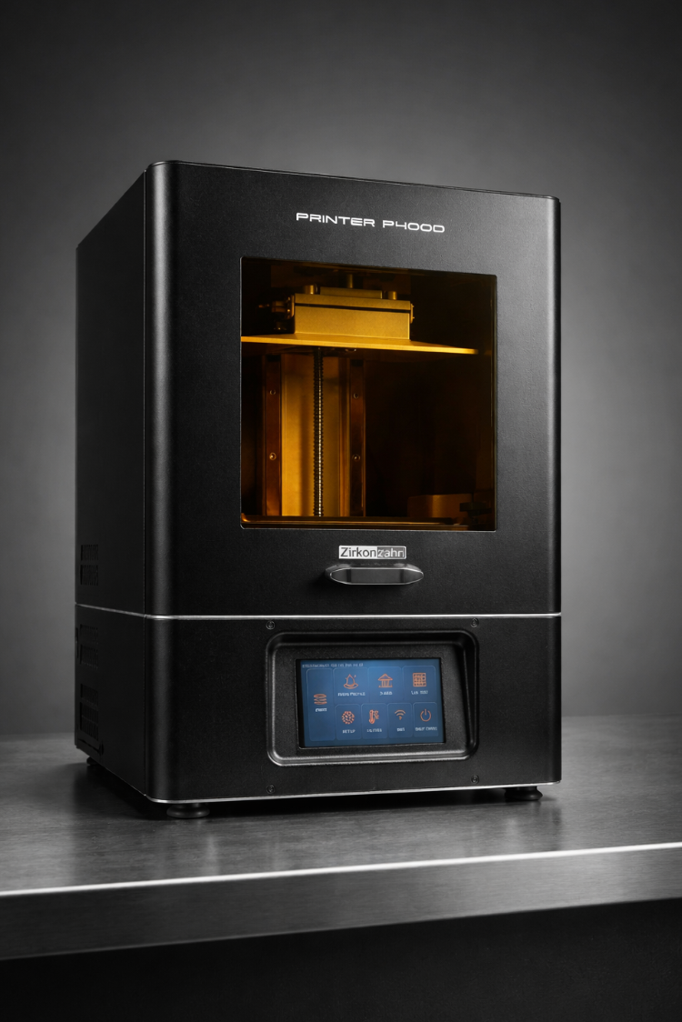 Impresora 3D Zirkonzahn P4000 en Biohealth Dental Lab